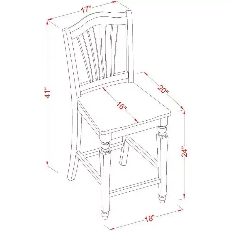 Taburete de barra de mostrador de madera de respaldo alto con acabado negro de 24 pulgadas de alto, forma rectangular y tapizado de lino