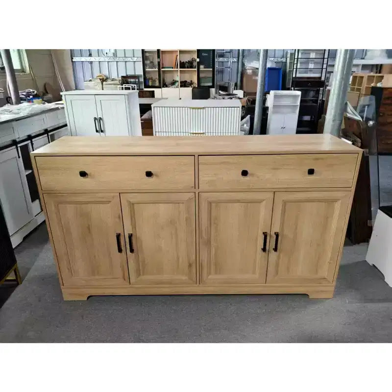 Modern Kitchen Storage Sideboard, Coffee Bar Console for Dining Room, Living Room, Entryway